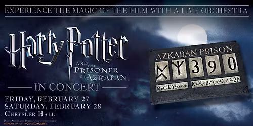 Harry Potter And The Prisoner of Azkaban\u2122 In Concert