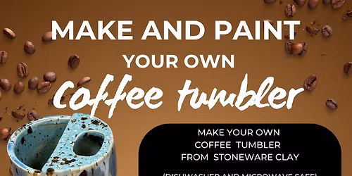 Make & Paint your own ON TREND Coffee Tumbler