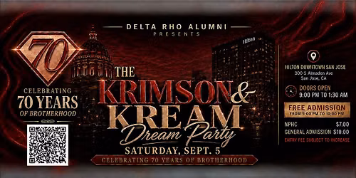 The Krimson & Kream Dream Party