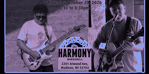 The Harmony Bar presents John Masino & Thomas Heiber Cobb