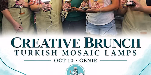 Creative Brunch: Turkish Mosaic Lamp Experience