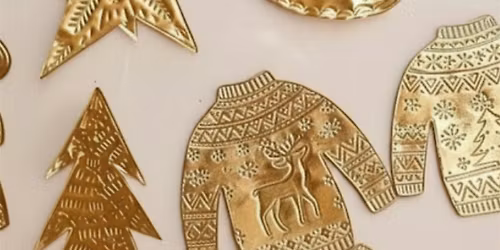 Gold Embossed Decoration Workshop.