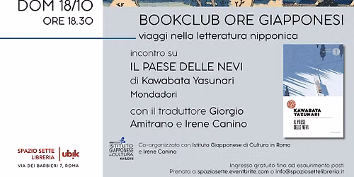 Bookclub ore giapponesi. Viaggi nella letteratura nipponica