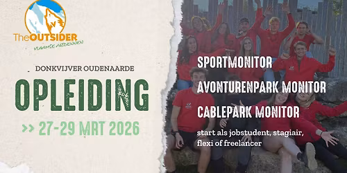 Opleidingsweekend @ The Outsider Vlaamse Ardennen