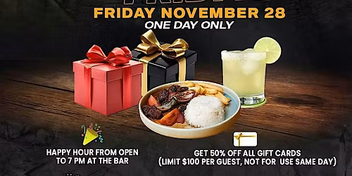 Black Friday at Inca Social \u2013 One Day Only! #Arlington