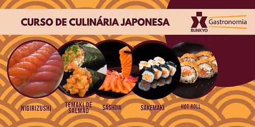 Curso de Gastronomia no Bunkyo - Sushis Variados — Rua São Joaquim, 381, 01508-900 São Paulo, SP, Brazil