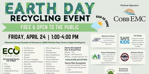 Earth Day Recycling Event