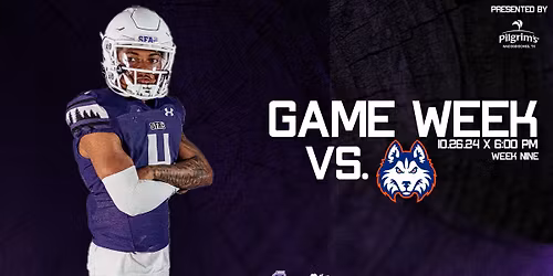 Stephen F. Austin Lumberjacks at Houston Christian Huskies Football