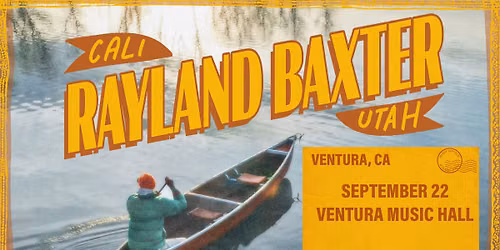 Rayland Baxter at Ventura Music Hall