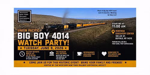 UP Big Boy 4014 Watch Party