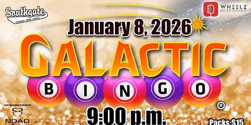 January Galactic Bingo @ Southgate