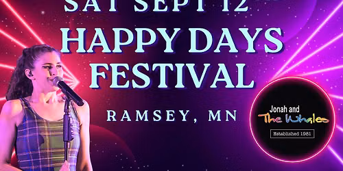 Jonah and The Whales - Happy Days Festival