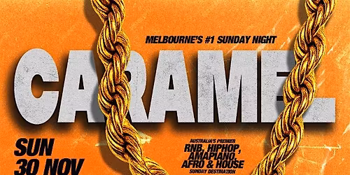 Caramel Sundays | Drip Too Sweet |30 November 2025