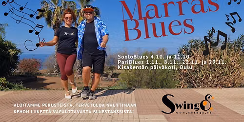 MarrasBlues - Bluestanssin perusteet \/Blues Dance Basics