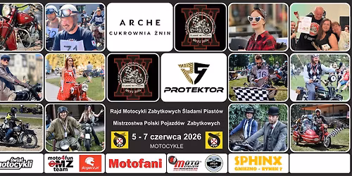 XIX Rajd Motocykli Zabytkowych "\u015aladami Piast\u00f3w" i II Runda MPPZ motocykle 2026