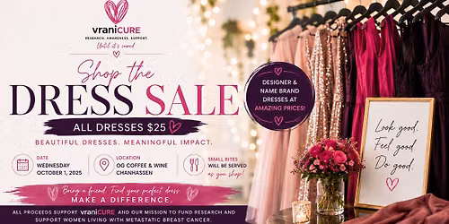 The Dress Sale Presented by vraniCURE