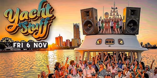 Yacht Stuff | Sunset River Cruise | The Decoy Paddle Steamer | Friday 6 Nov  2026 | 6.30-9.30pm