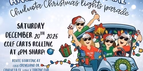 12th annual Chuluota Golf Cart Parade