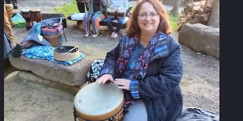 Heart healing Drum \ud83e\ude98 circle \u2b55\ufe0f