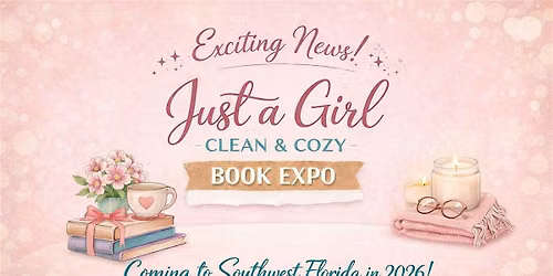 Just a Girl Clean and Cozy Book Expo
