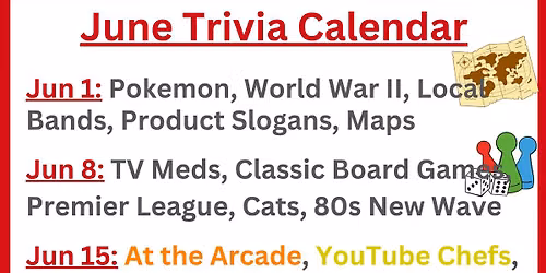 Trivia Night at Red Bus!