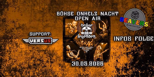 "ONKELZ NACHT" BEAVERS Sommer OPEN-AIR 2026