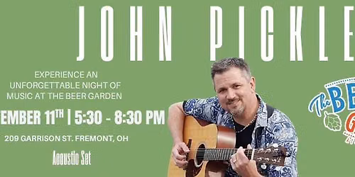 John Pickle in the Beer Garden 