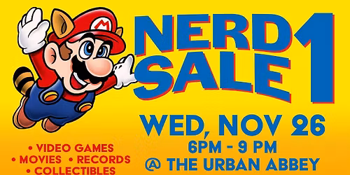 Nerd Sale 1: Collectors Market