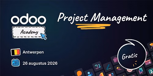 Odoo Academy Project Management - Antwerpen
