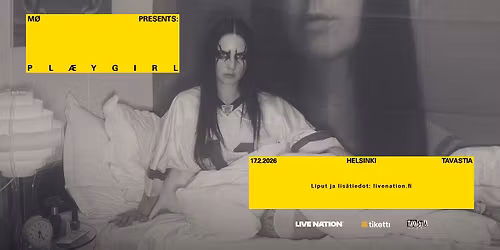 M\u00d8 (DK): Pl\u00e6ygirl World Tour, Tavastia, Helsinki 17.2.2026