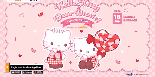 Hello Kitty & Dear Daniel Valentine's Powered by JomRun\u00ae - Singapore