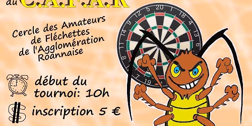 Tournoi de fl\u00e9chettes traditionnelles