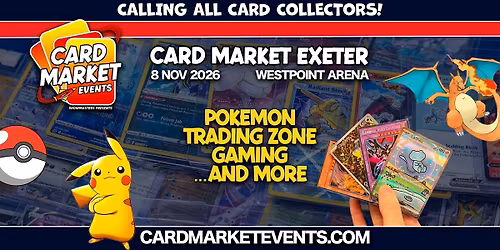 Exeter Card Market - November 2026