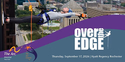Over the Edge Rappelling Event