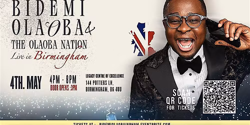 Bidemi Olaoba Live in Birmingham: The Bible Says...