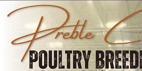 Preble County Poultry Club Spring Show