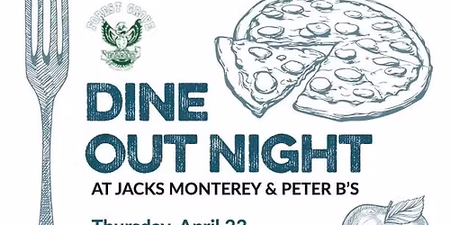 Dine out at Jack's and Peter B's 