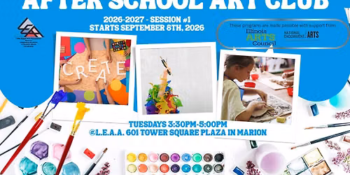 After School Art Club 2026-2027 - Session #1