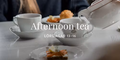 Afternoon Tea p\u00e5 H\u00f4tel Eggers