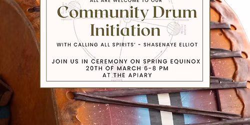 Community Drum Initiation