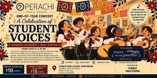 Operachi end o the year concert 2026