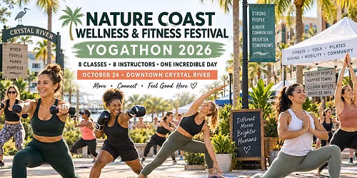 Nature Coast Wellness & Fitness Festival: YogaThon 2026