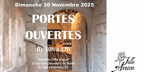 JOURNEE PORTES OUVERTES