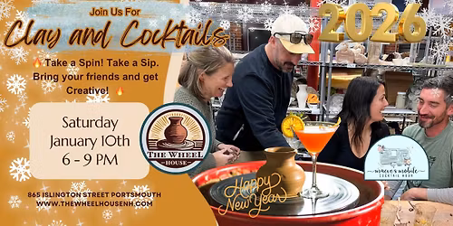 January Clay & Cocktails!
