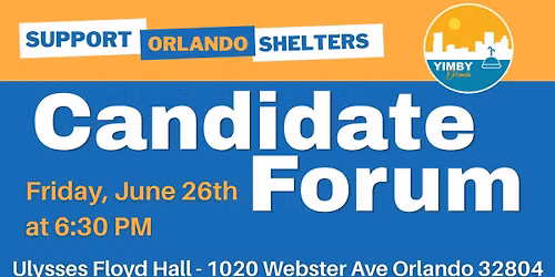Candidate Forum on Homelessness