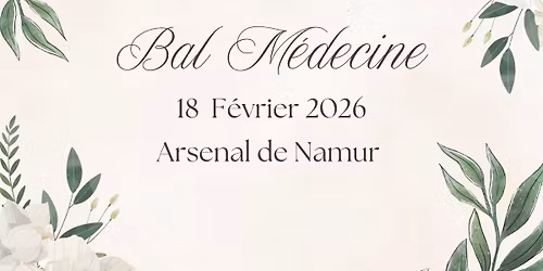 Bal m\u00e9decine 2026