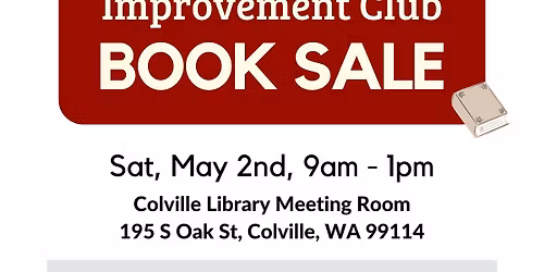 Colville Library Improvement Club Booksale