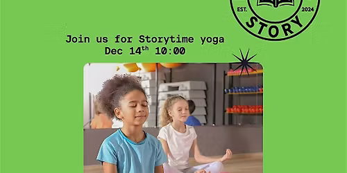 Storytime Yoga with Miss Tiffany- December