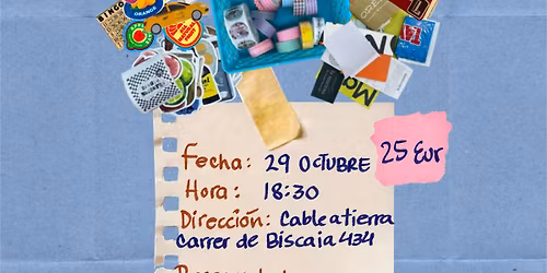 Taller de Diario Chatarra (junk journaling)