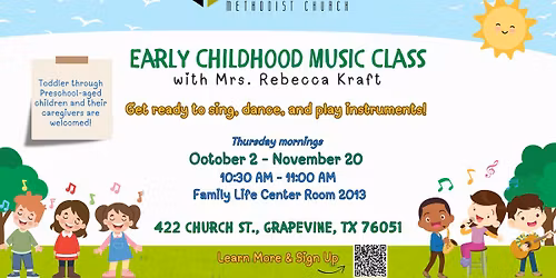 Early Childhood Music Class with Miss Rebecca